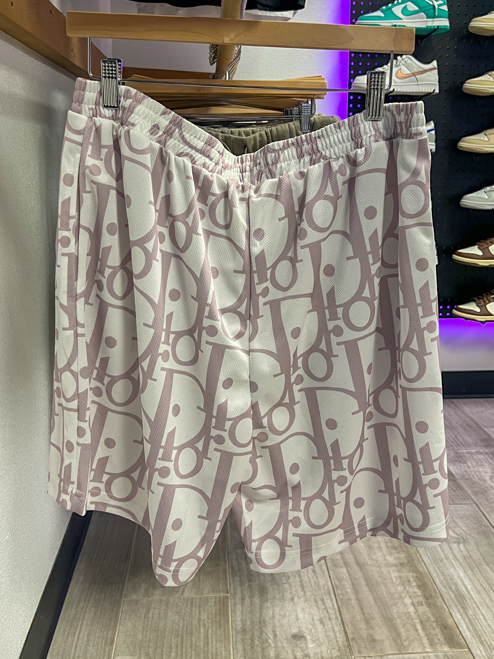 OFFBRAND SHORTS DIOR WHITE PINK