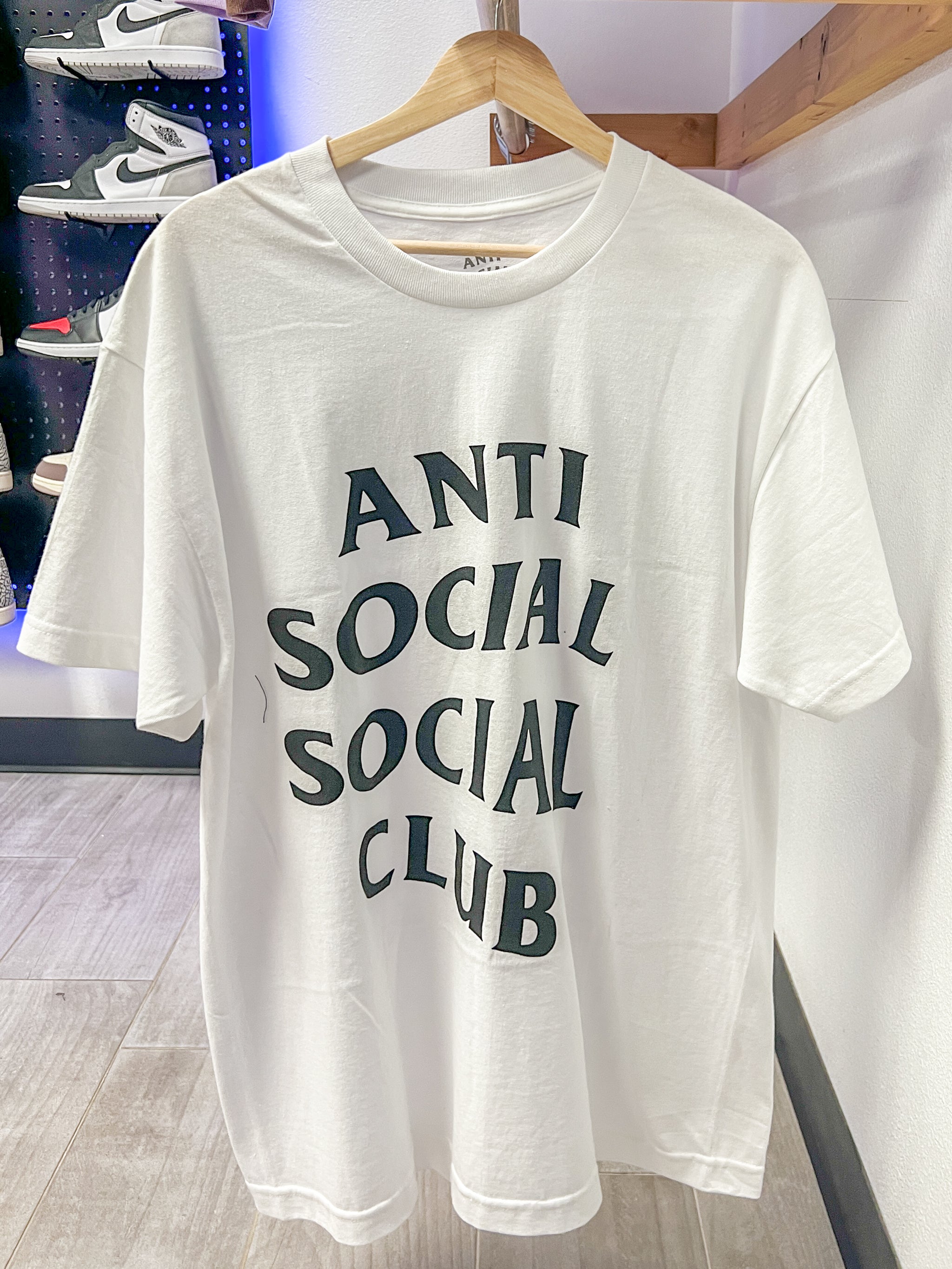 ANTI SOCIAL SOCIAL CLUB TEE WHITE BLACK
