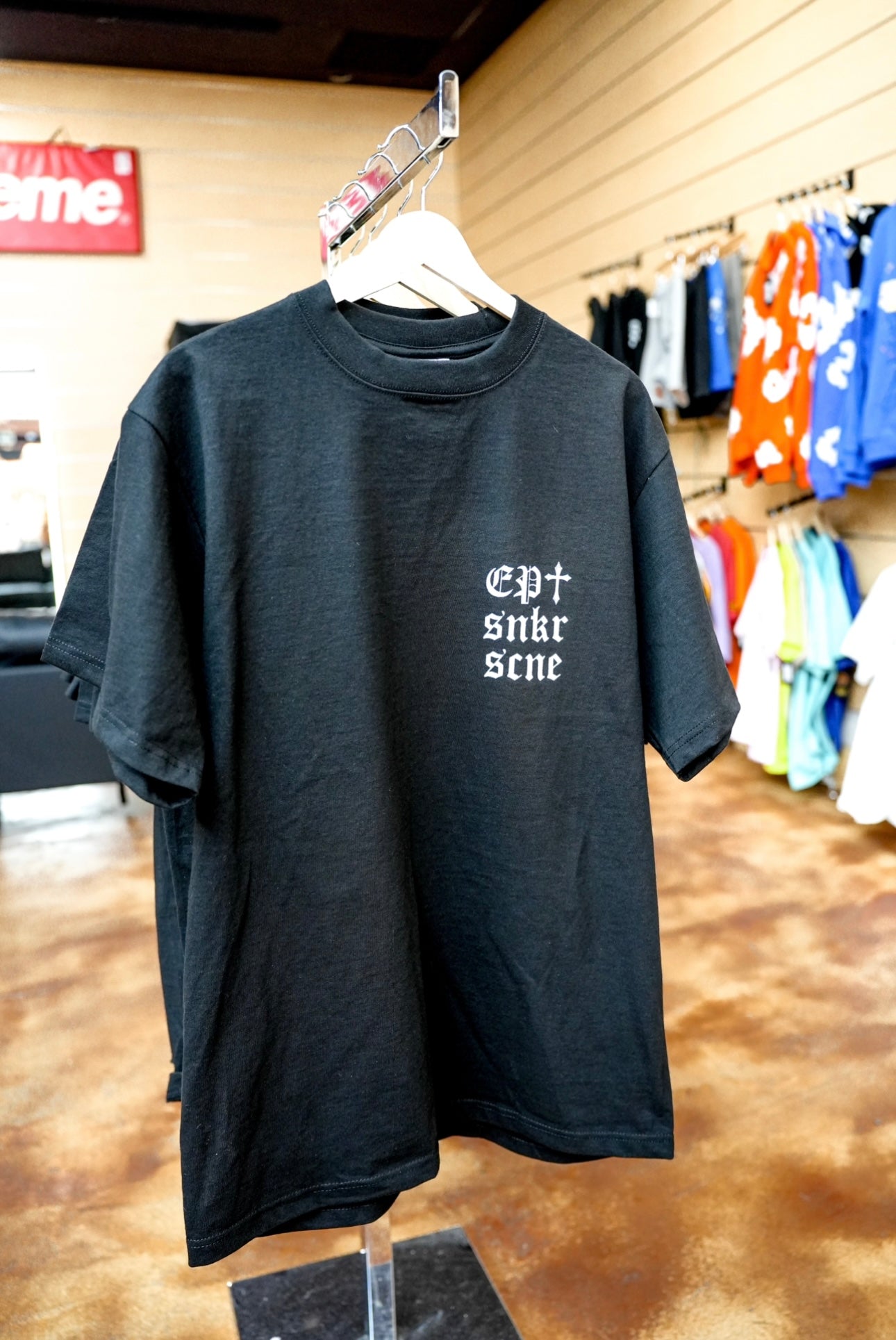 EPSS JESUS SAVES TEE BLACK