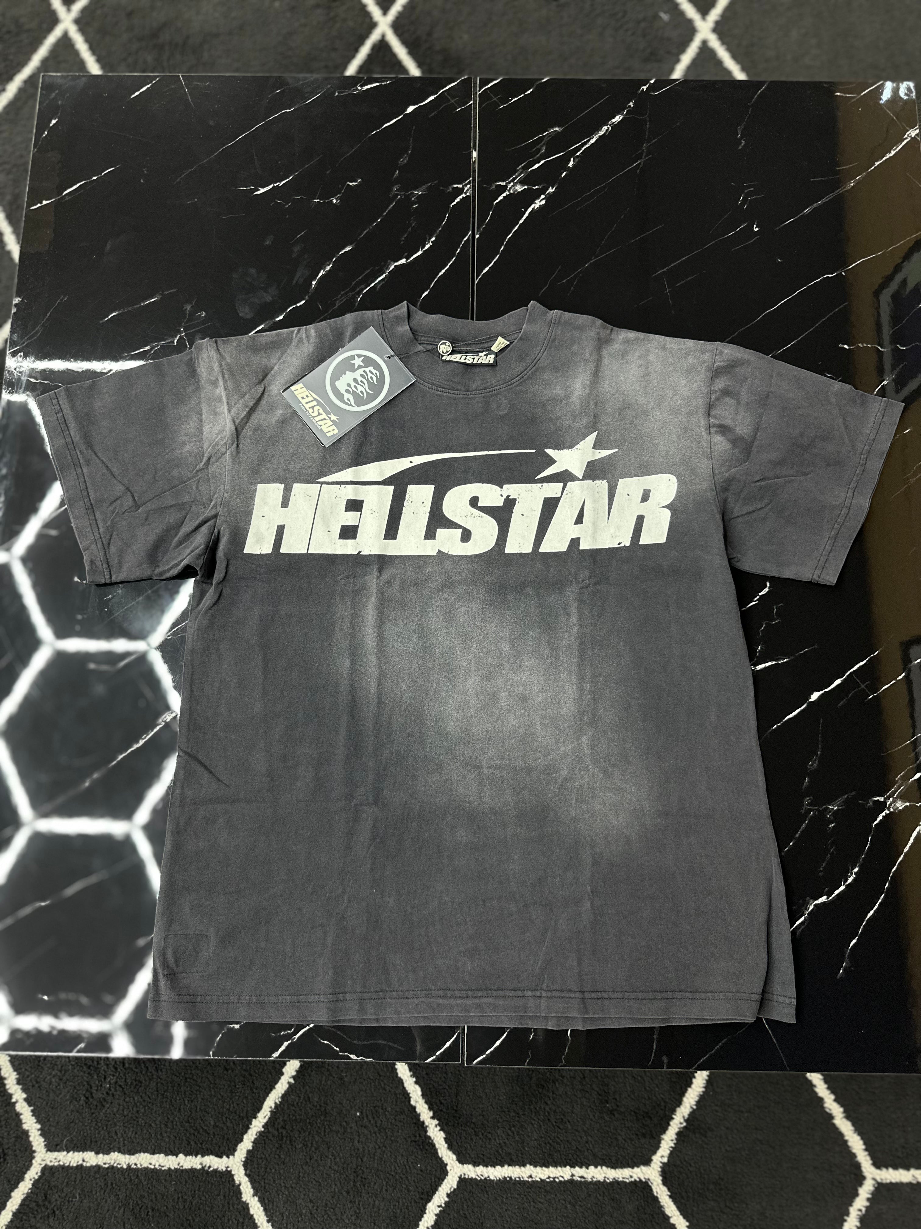 HELLSTAR WASHED LOGO TEE