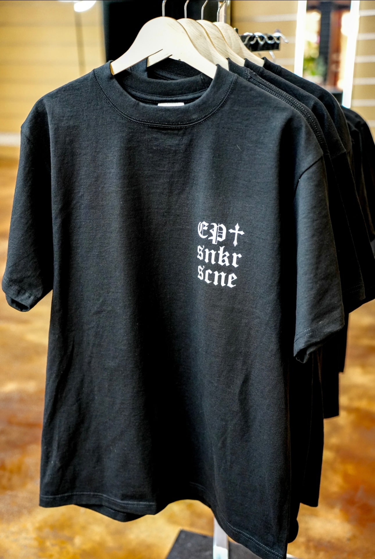 EPSS JESUS SAVES TEE BLACK