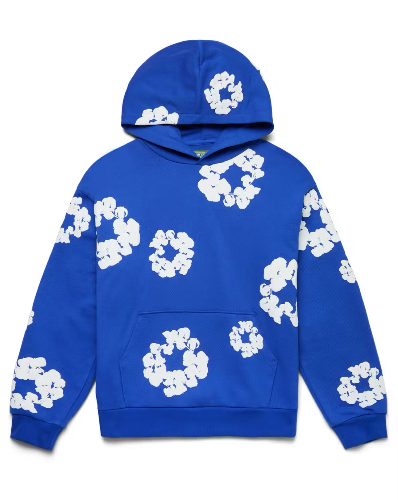 DENIM TEARS THE COTTON WREATH HOODIE BLUE – epsneakerscene