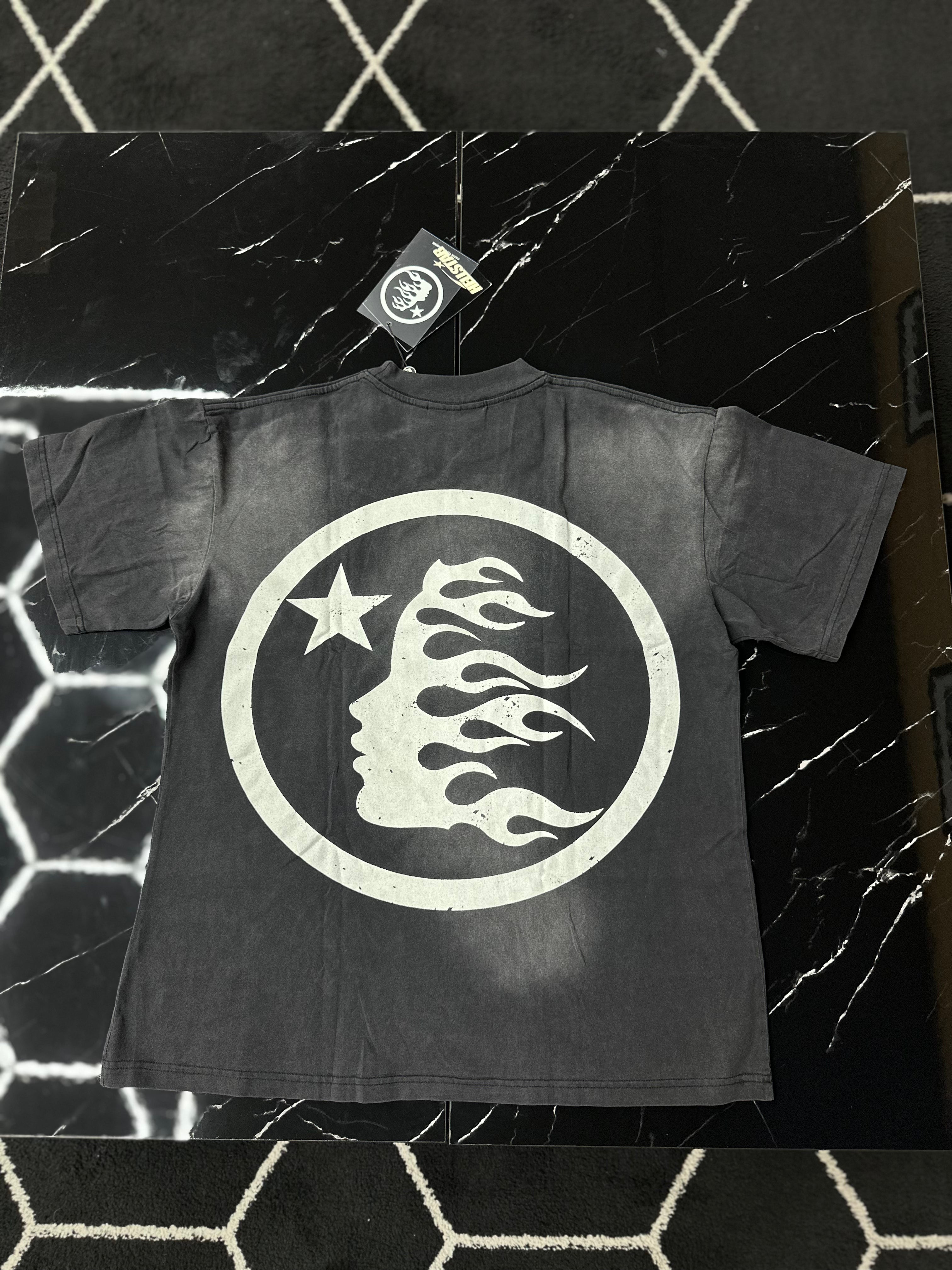 HELLSTAR WASHED LOGO TEE