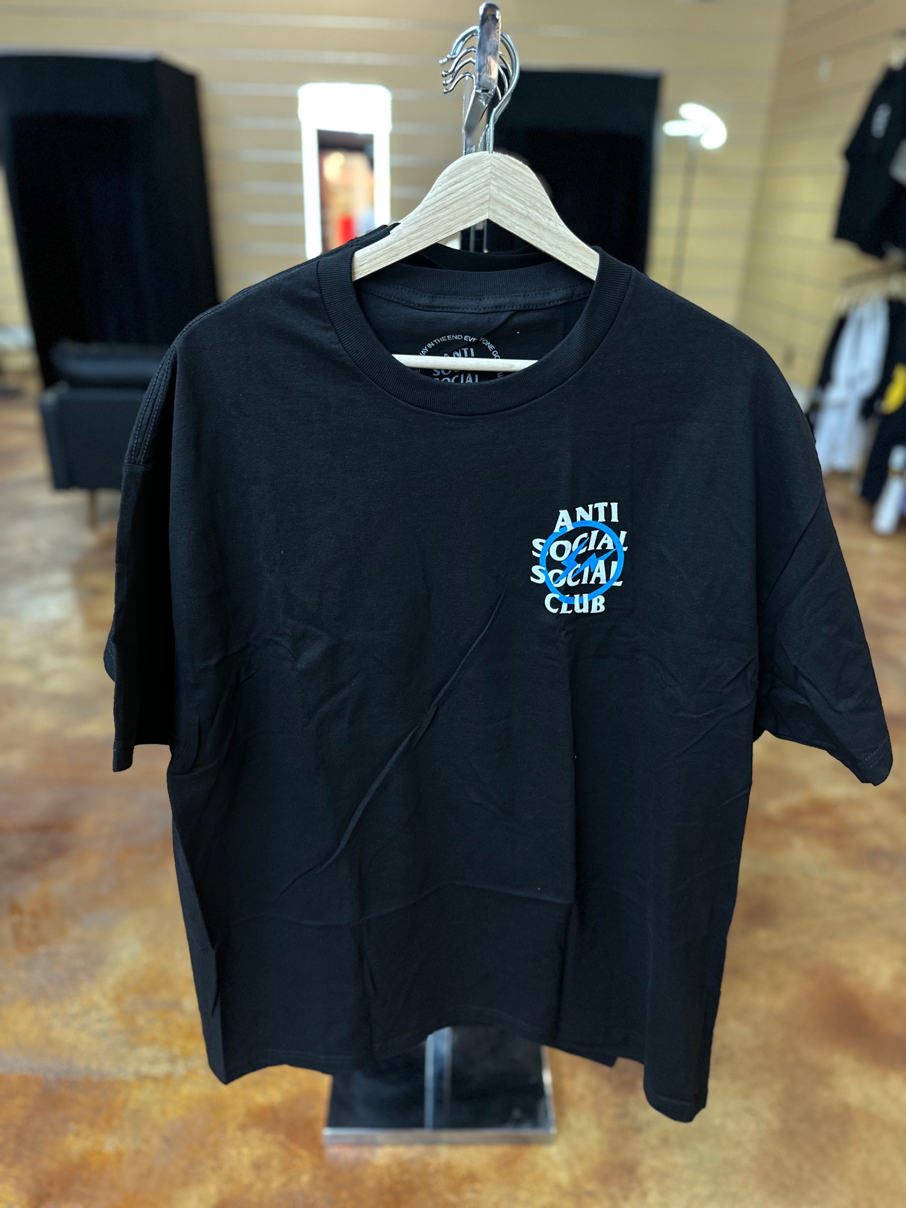 ANTI SOCIAL SOCIAL CLUB FRAGMENT BLUE TEE