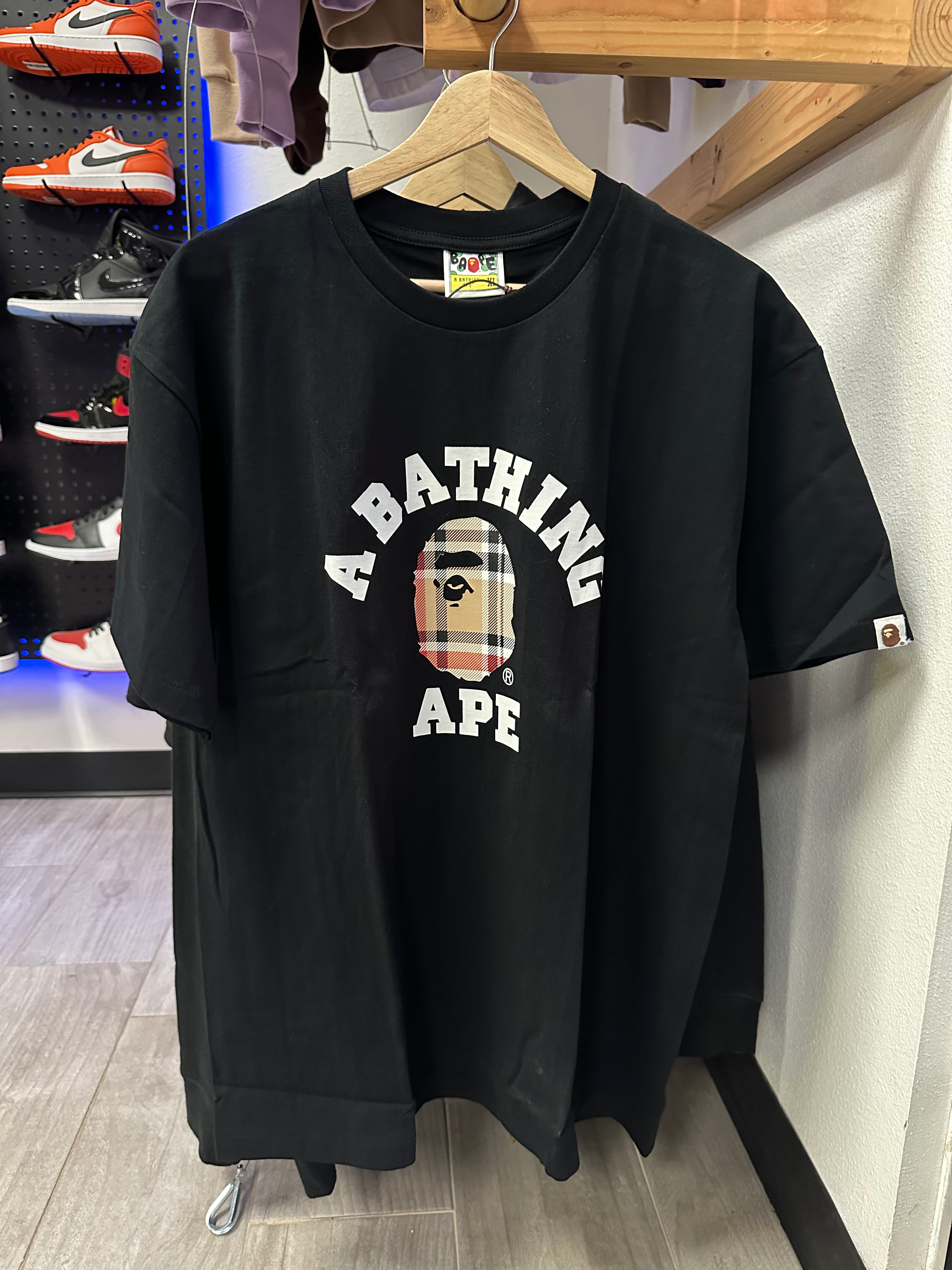 BAPE BLACK PATTERN TEE