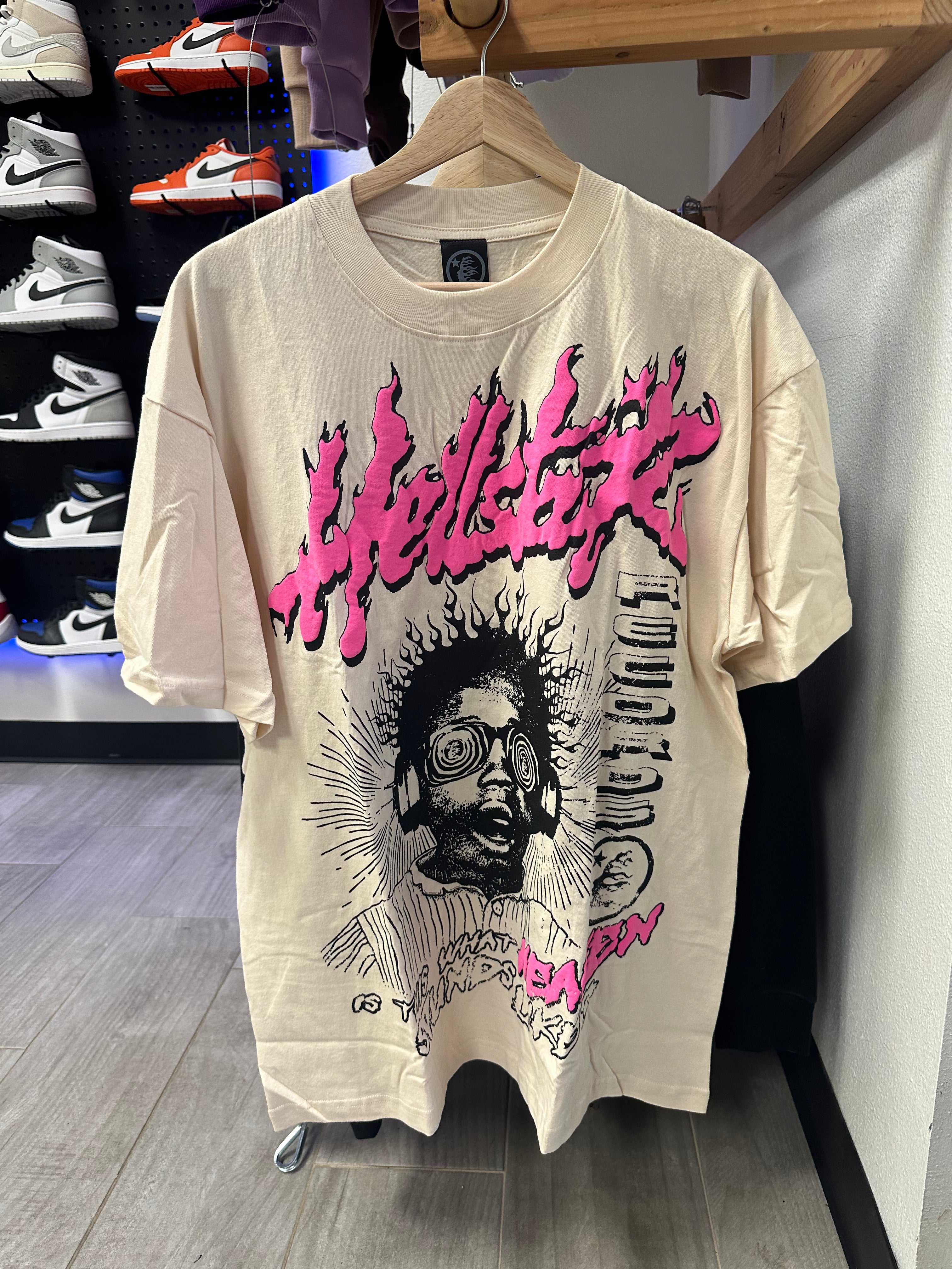 HELLSTAR CREAM TEE