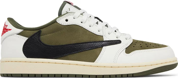 JORDAN 1 LOW TRAVIS SCOTT REVERSE OLIVE