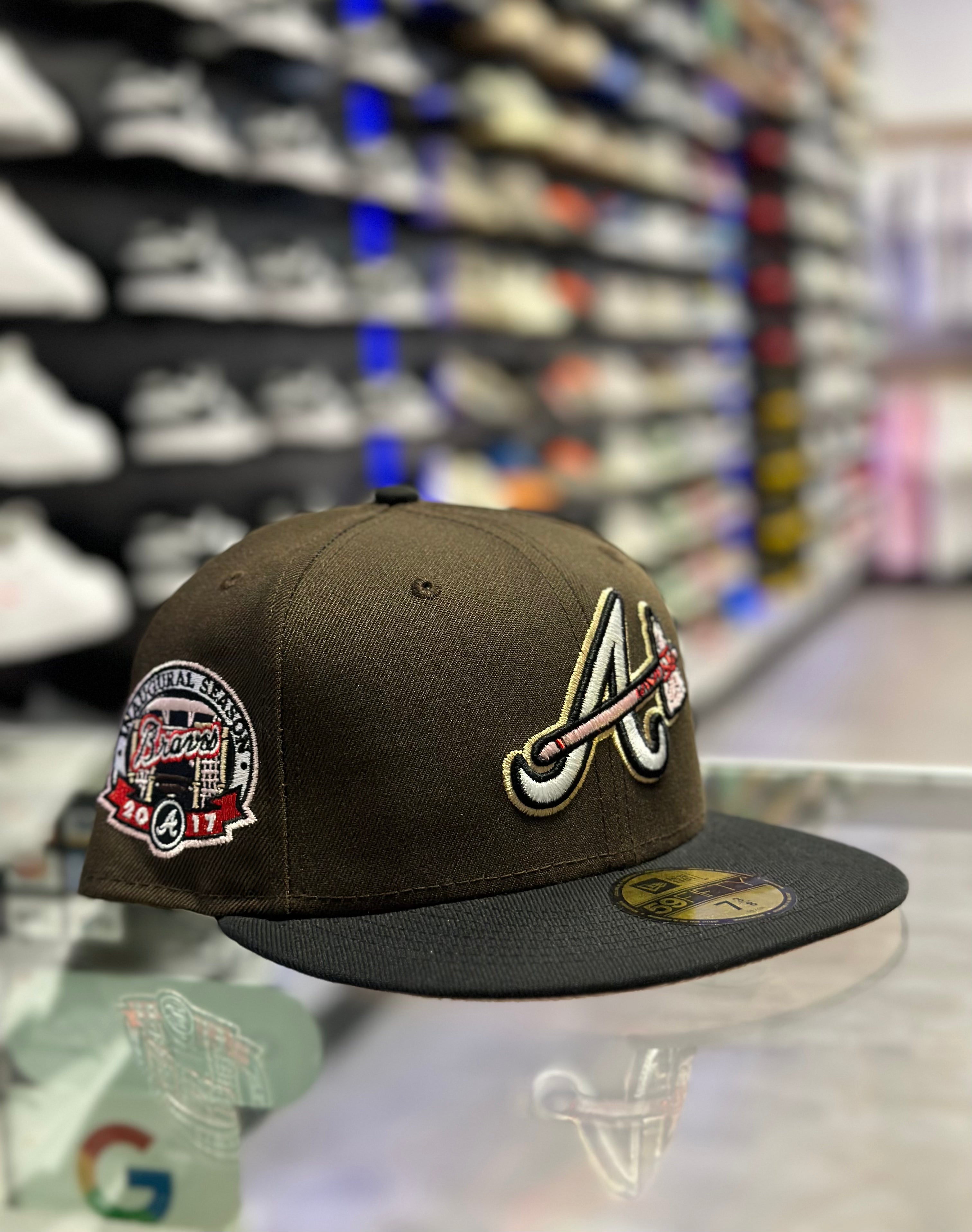 Offset x Atlanta Braves New Era 59FIFTY Fitted Hat - Black