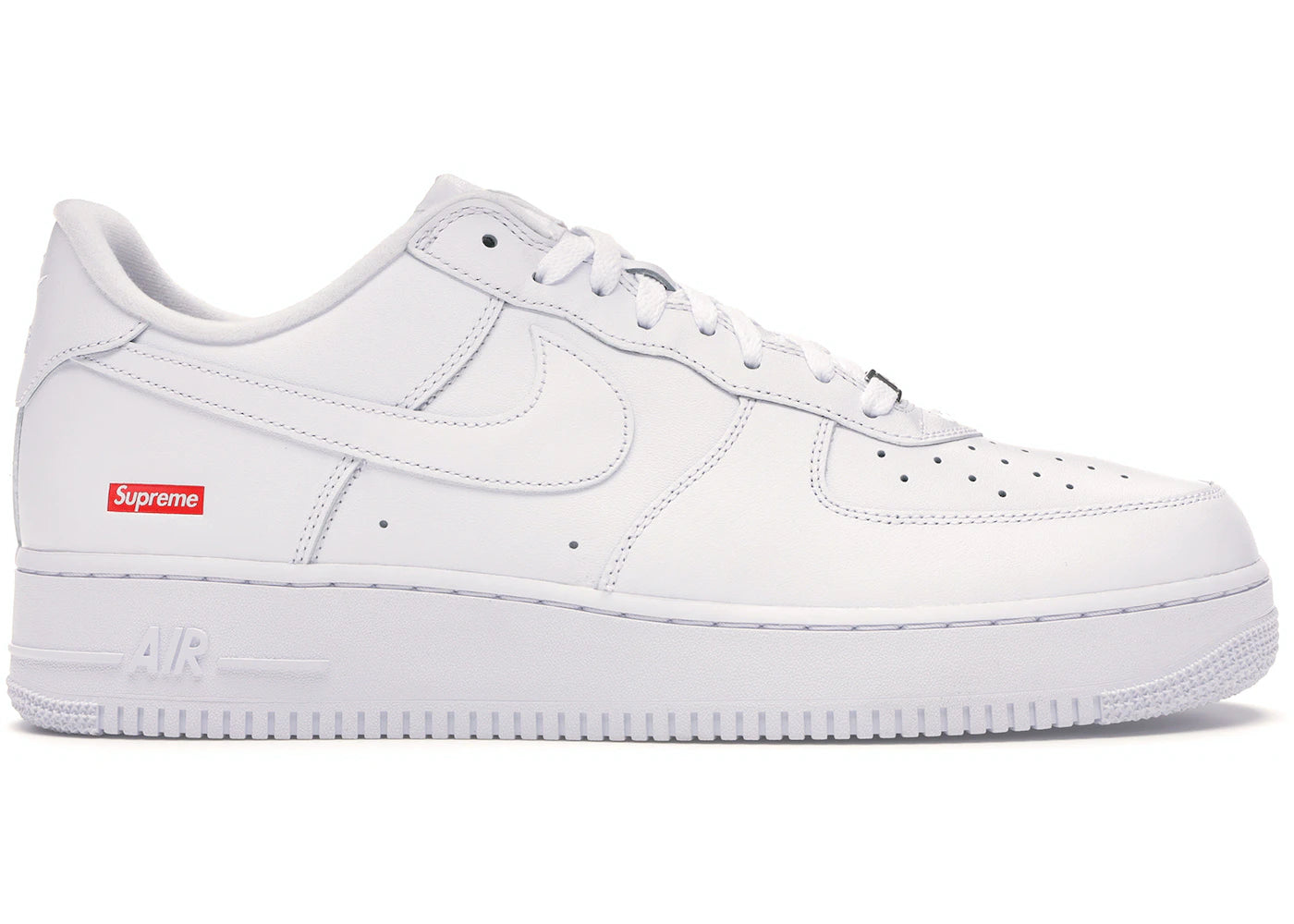 Supreme × Nike Air Force 1 Low White NIKE AIR FORCE 1 LOW SUPREME WHITE – epsneakerscene