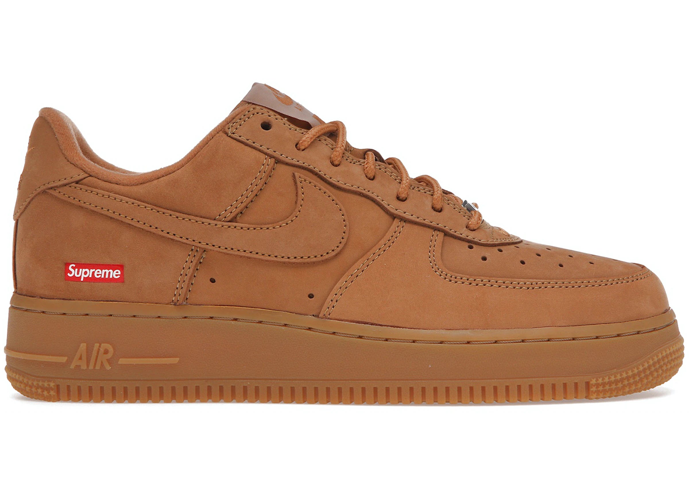 Nike Air Force 1 Low SP Supreme Wheat Size 8.5M 10W