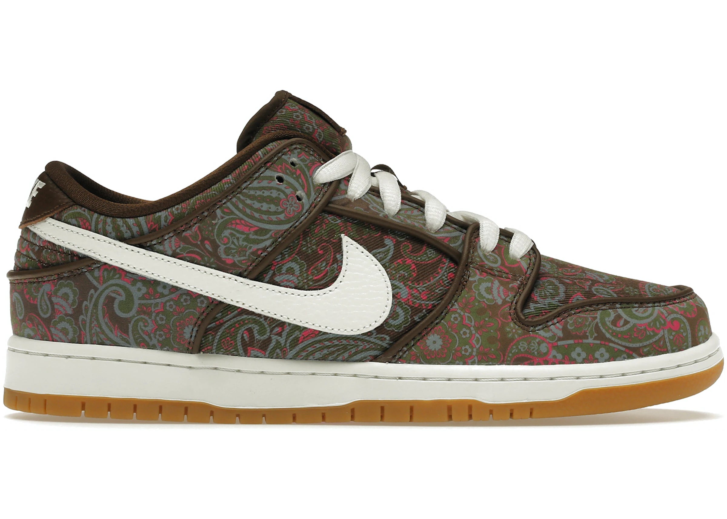 NIKE DUNK LOW SB PRO PAISLEY BROWN